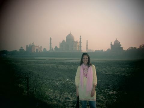 Back side of the Taj