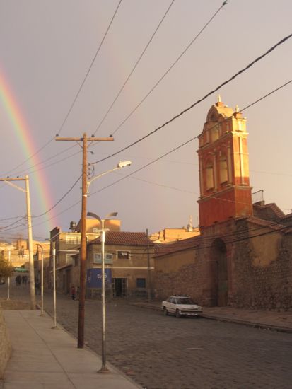 Rainbows in Potosi