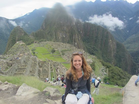 Lauren and Machu Picchu