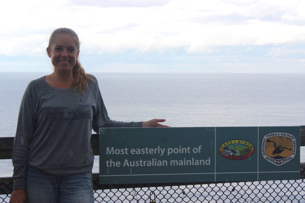 Most easterly point