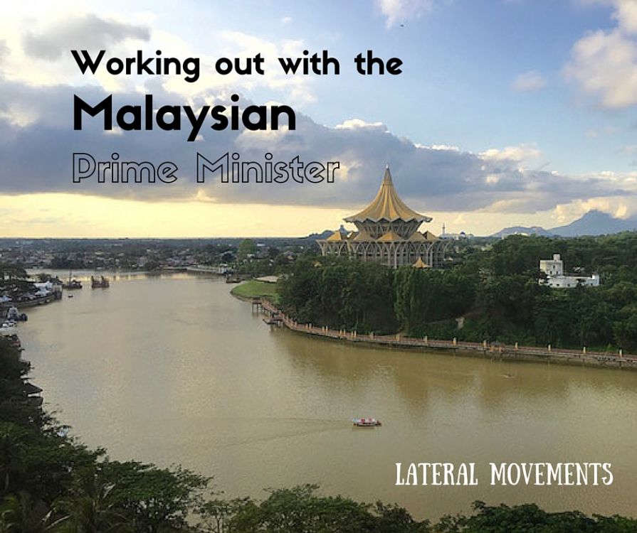 Working Out With the Malaysian Prime Minister